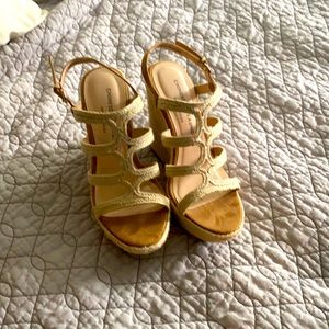 Barely worn wedge heels